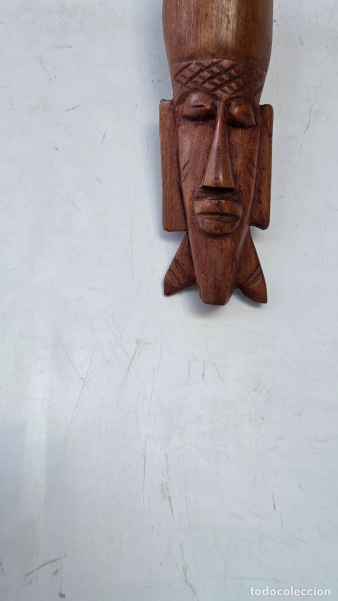 Vintage: mascara de arte africano - Foto 2