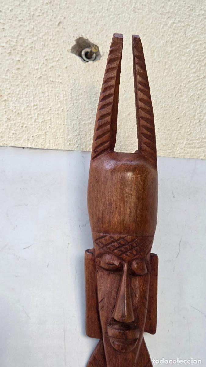 Vintage: mascara de arte africano - Foto 3
