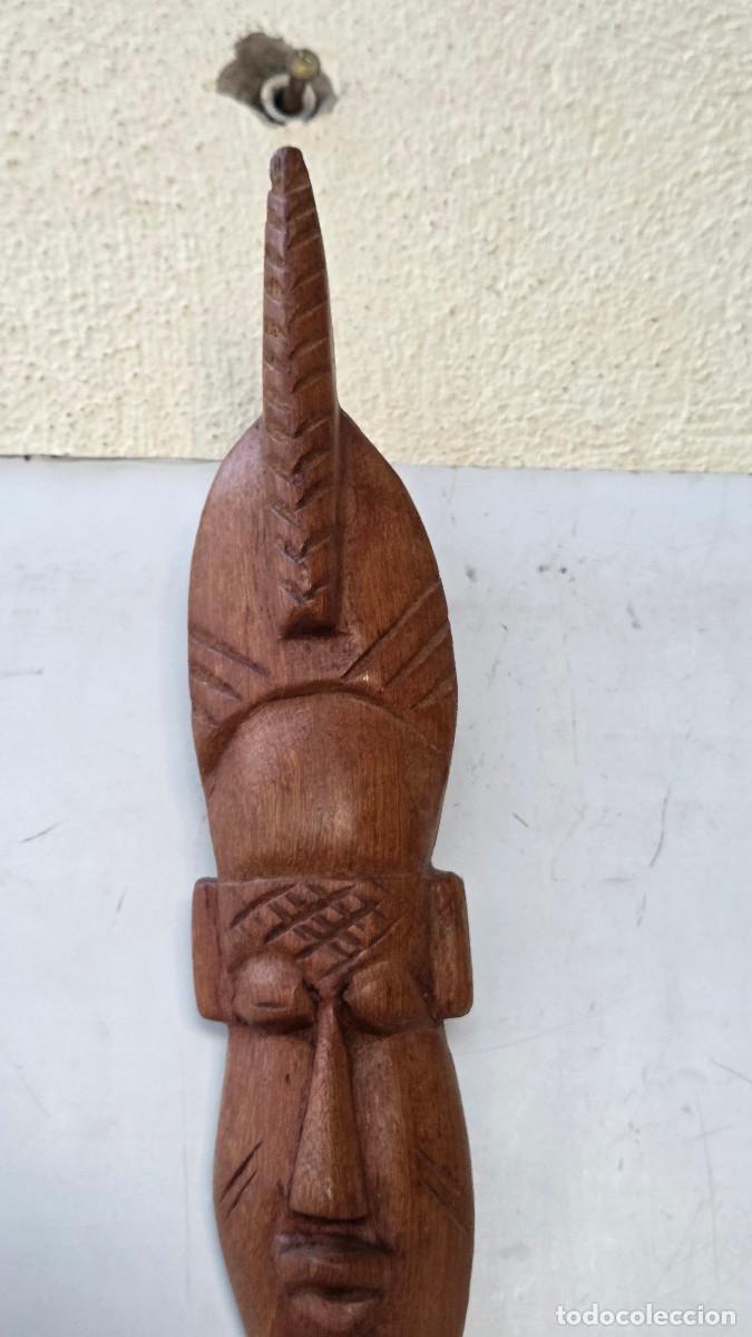 Vintage: mascara de arte africano - Foto 3