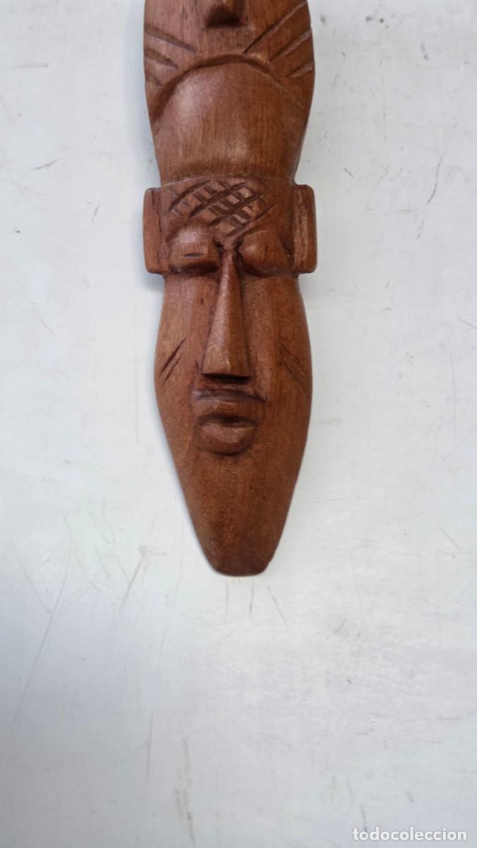 Vintage: mascara de arte africano - Foto 4