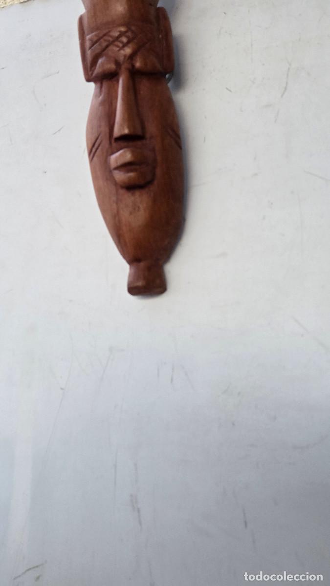 Vintage: mascara de arte africano - Foto 2
