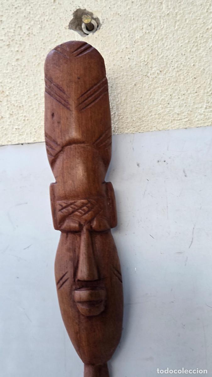 Vintage: mascara de arte africano - Foto 3