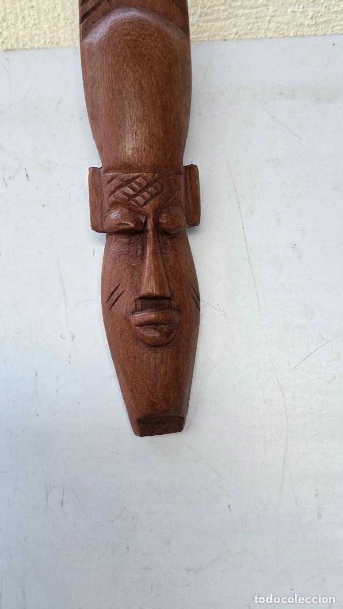 Vintage: mascara de arte africano - Foto 3
