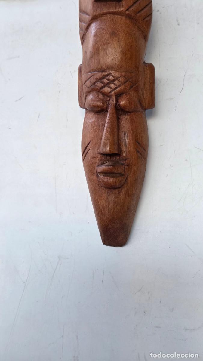 Vintage: mascara de arte africano - Foto 3