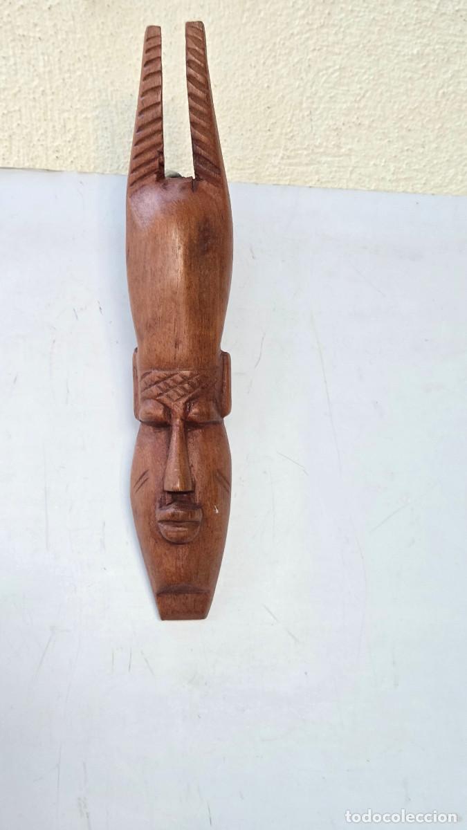 Vintage: mascara de arte africano - Foto 2