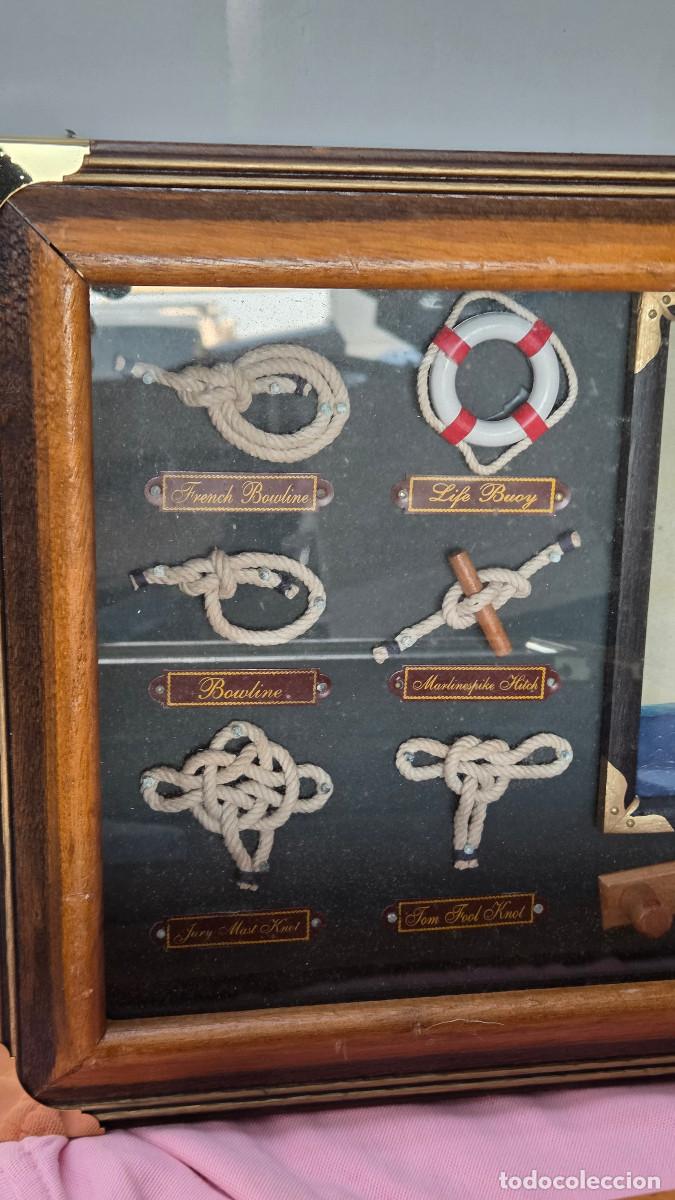 Vintage: cuadros con figuras nauticas - Foto 2