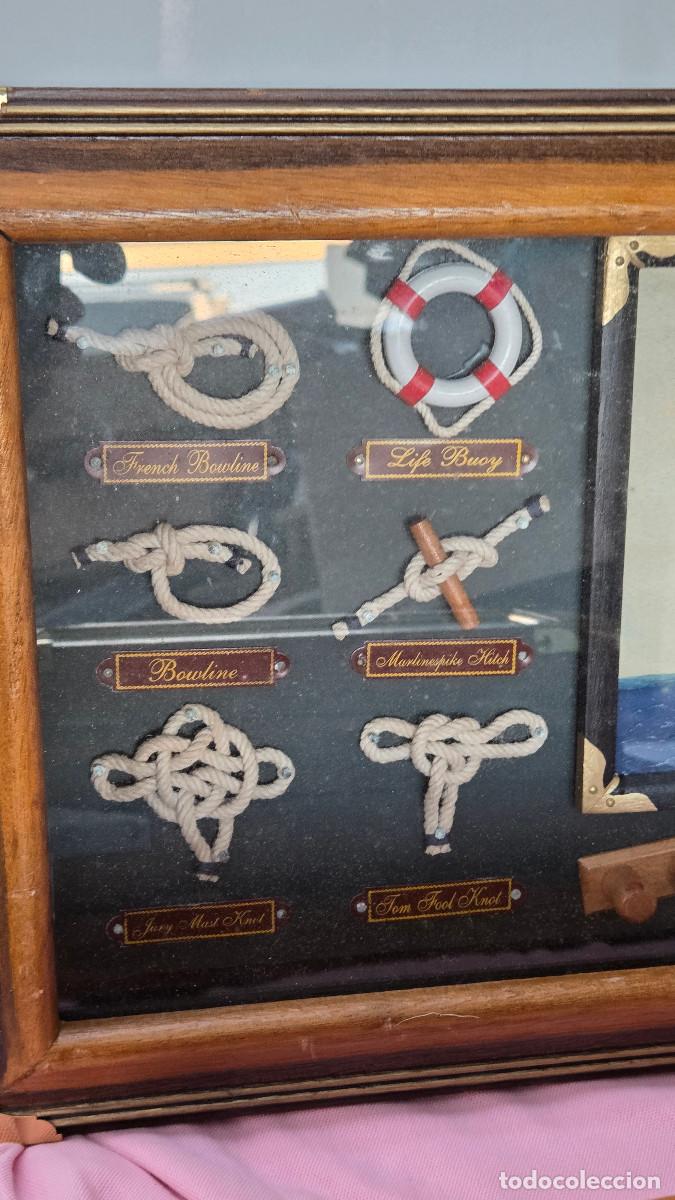 Vintage: cuadros con figuras nauticas - Foto 3