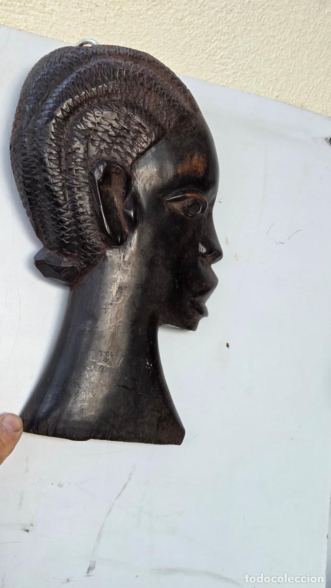 Vintage: mascara de arte africano - Foto 2