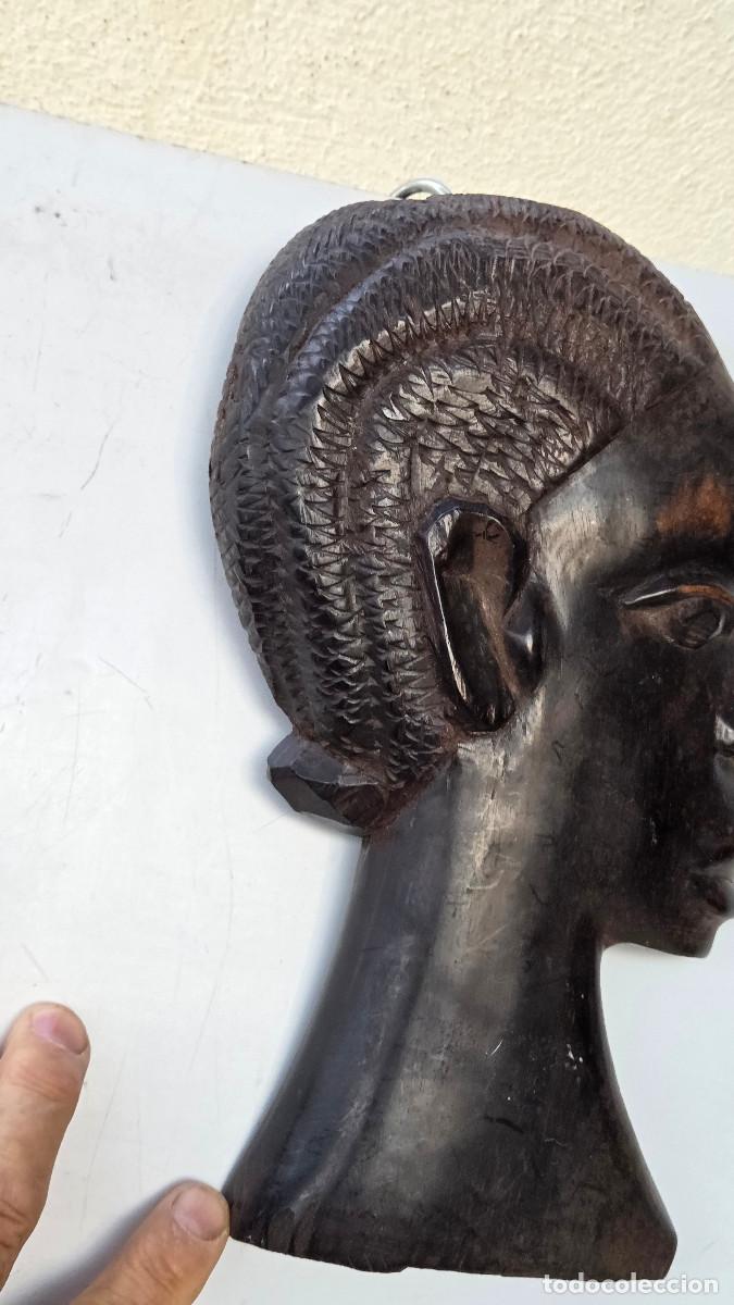 Vintage: mascara de arte africano - Foto 3
