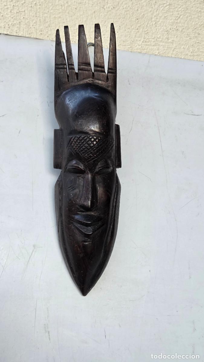 Vintage: mascara de arte africano - Foto 1