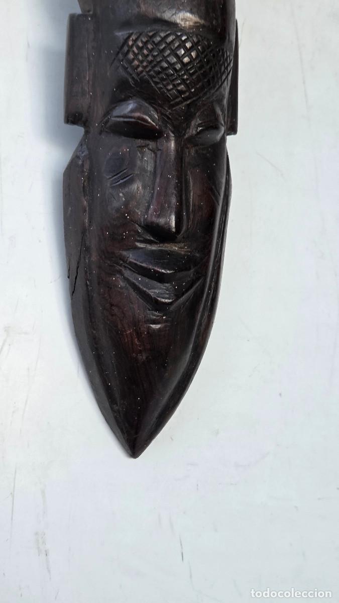 Vintage: mascara de arte africano - Foto 3