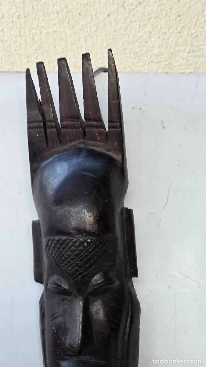 Vintage: mascara de arte africano - Foto 4