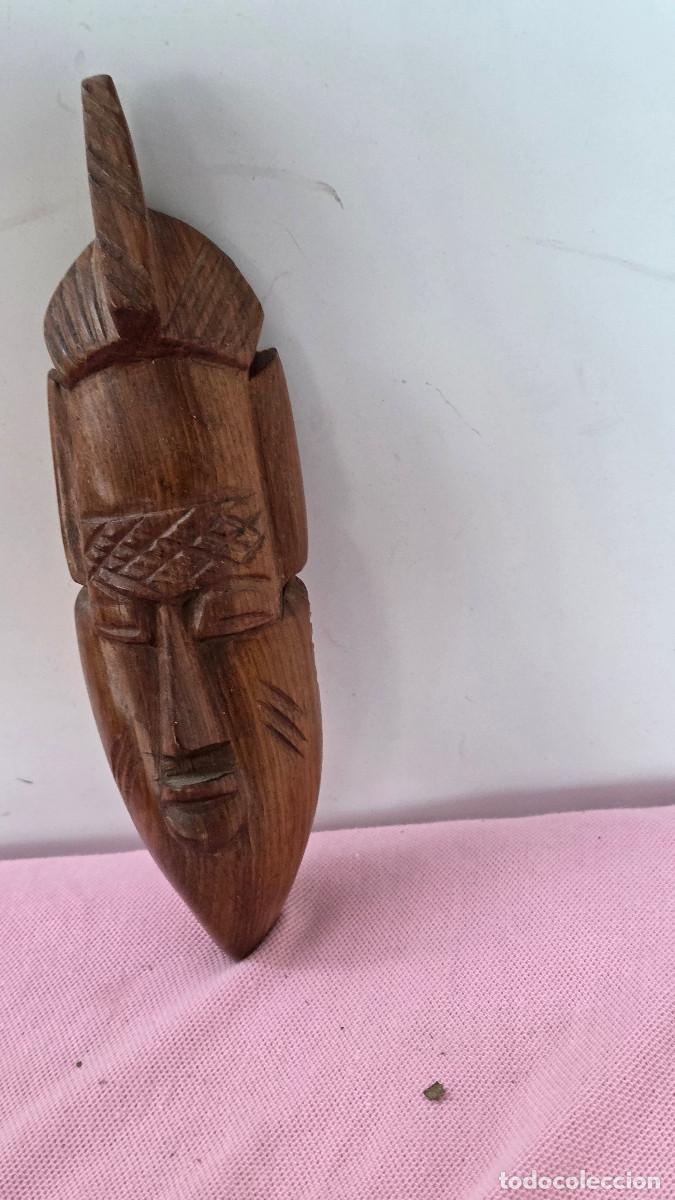 Vintage: mascara de arte africano - Foto 3