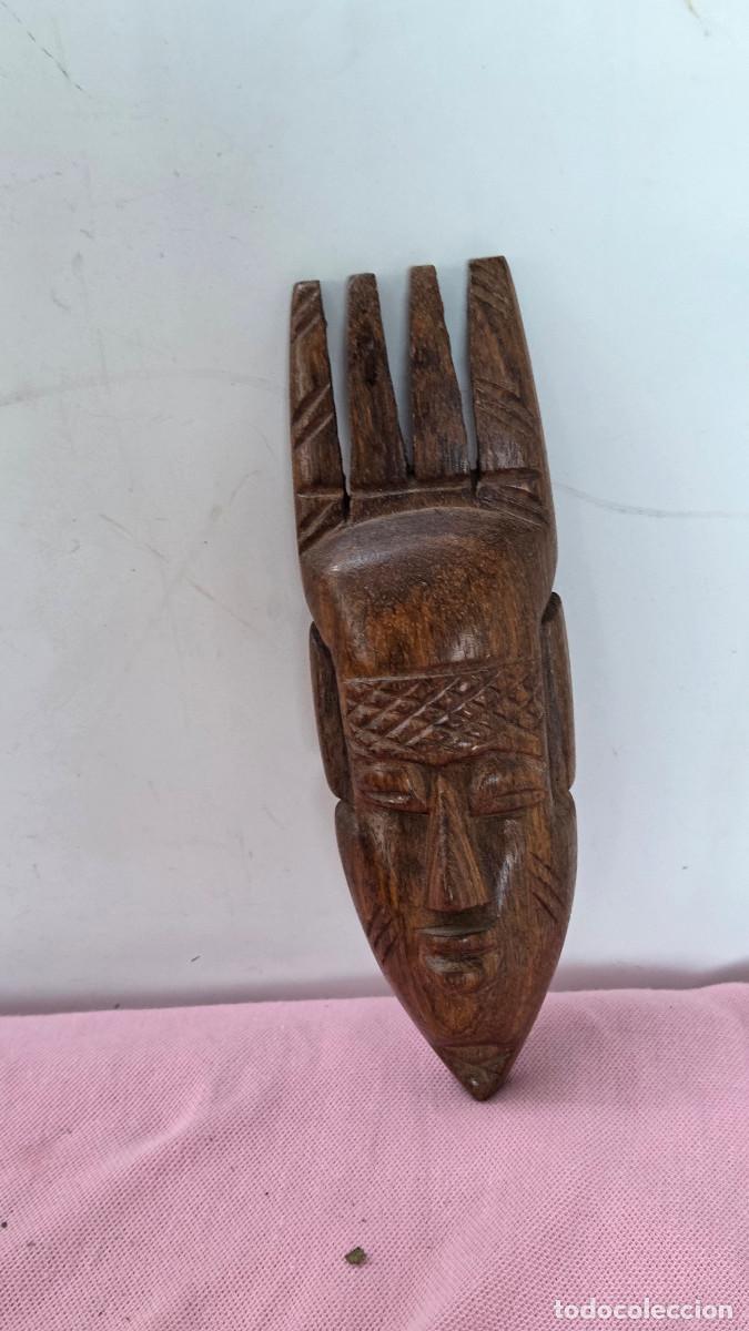 Vintage: mascara de arte africano - Foto 1