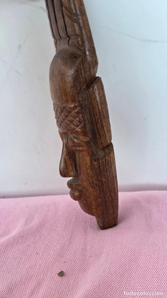 Vintage: mascara de arte africano - Foto 4
