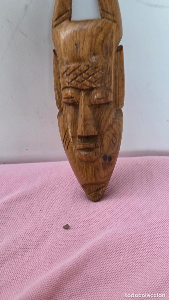 Vintage: mascara de arte africano - Foto 2