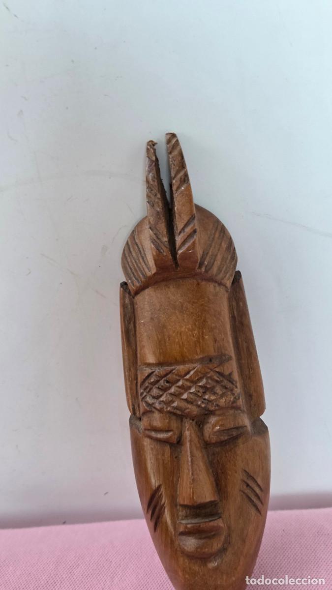 Vintage: mascara de arte africano - Foto 2