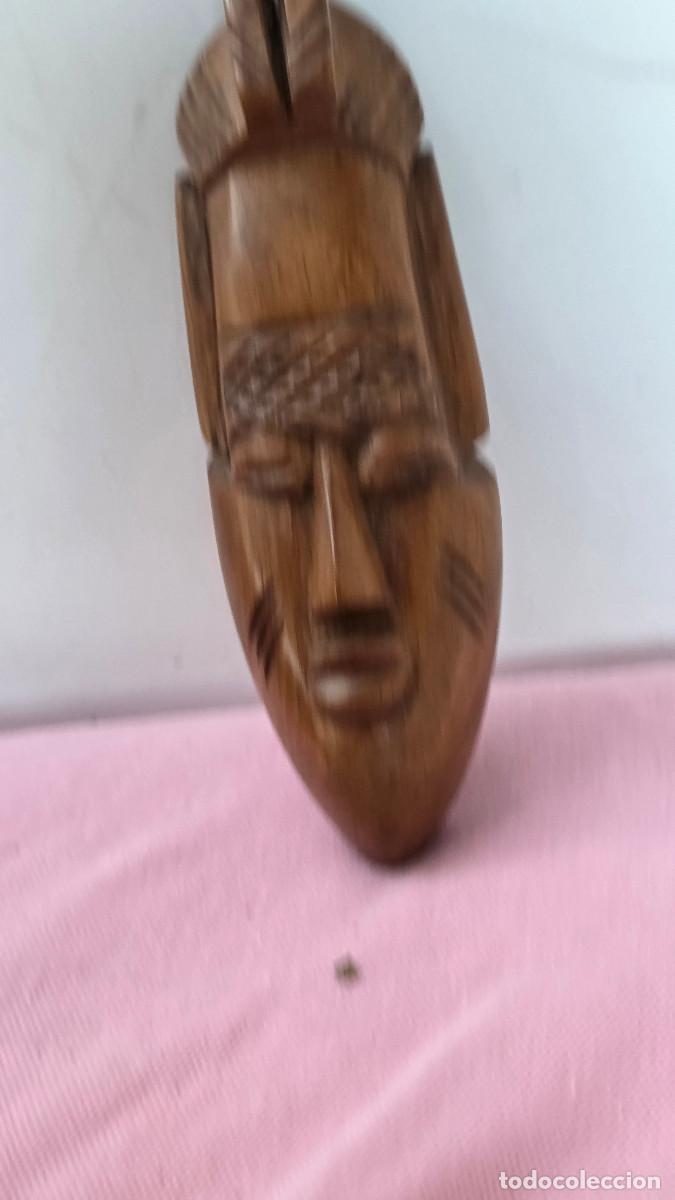 Vintage: mascara de arte africano - Foto 3