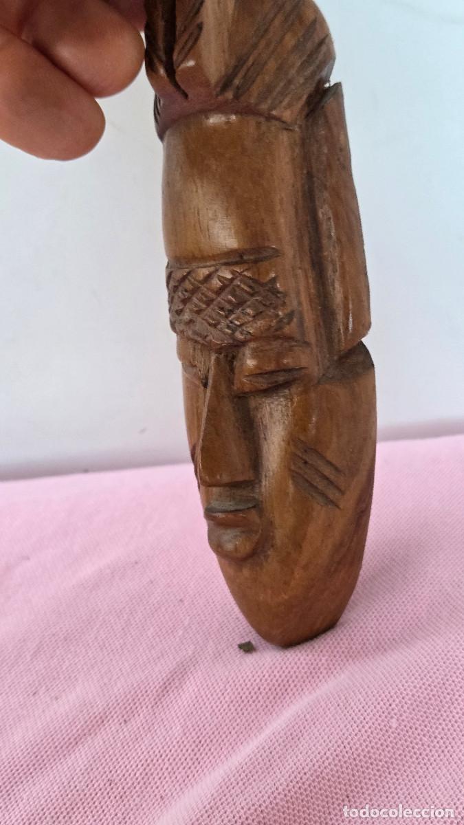 Vintage: mascara de arte africano - Foto 4