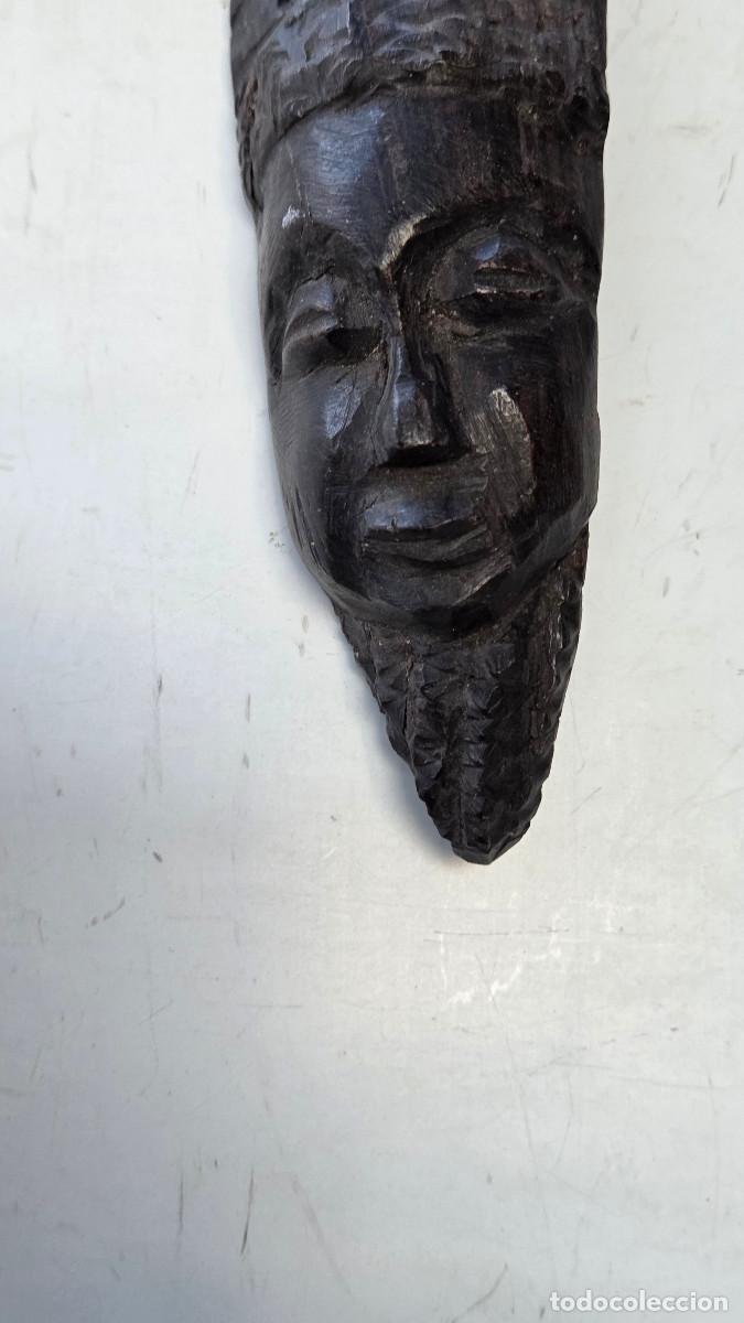 Vintage: mascara de arte africano - Foto 3