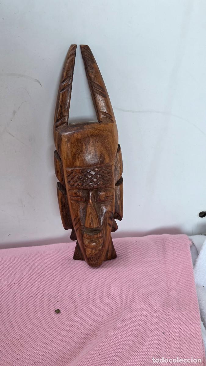 Vintage: mascara de arte africano - Foto 1