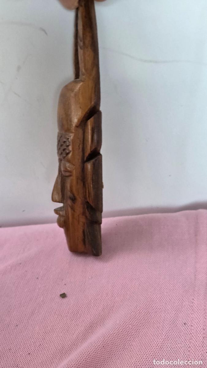Vintage: mascara de arte africano - Foto 4