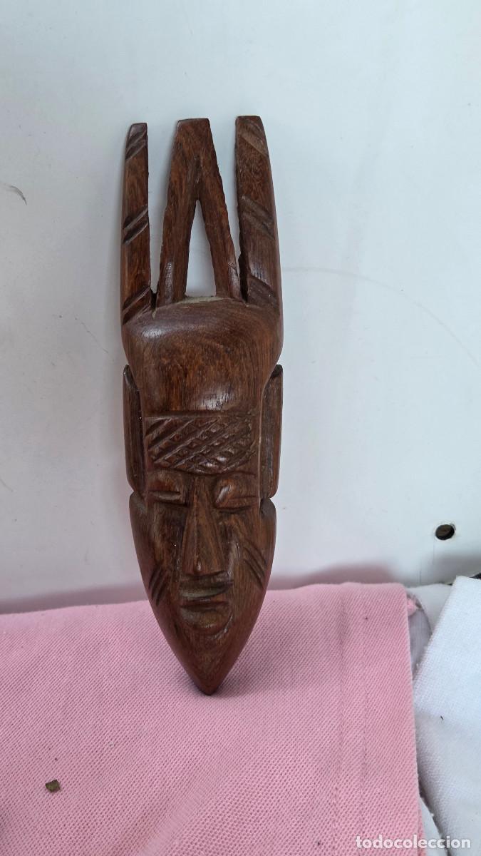 Vintage: mascara de arte africano - Foto 1