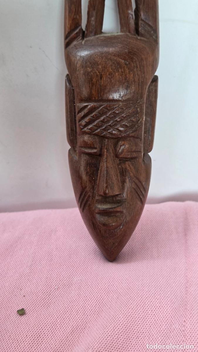 Vintage: mascara de arte africano - Foto 2
