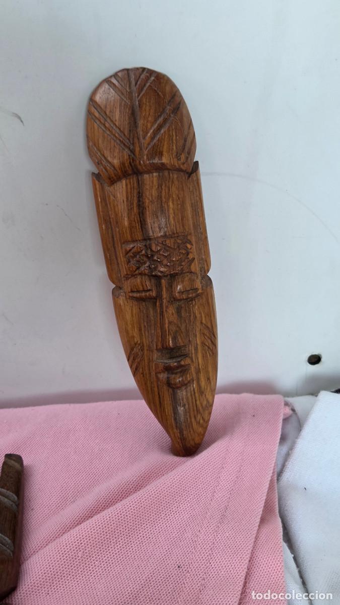 Vintage: mascara de arte africano - Foto 1