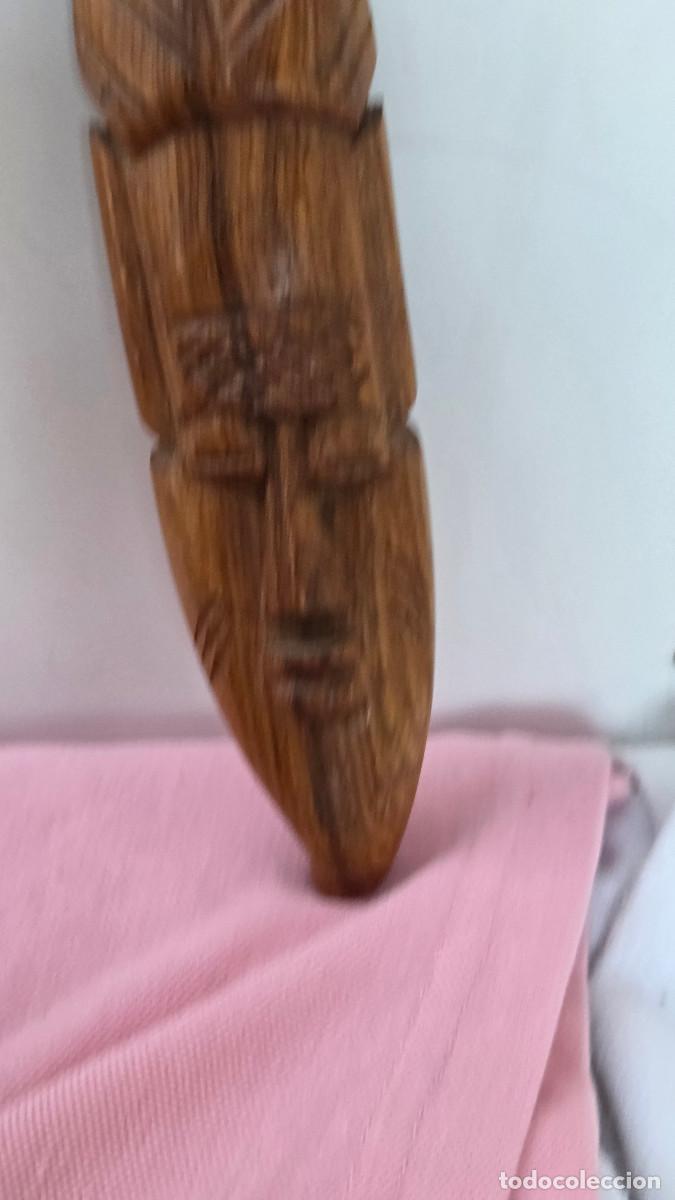 Vintage: mascara de arte africano - Foto 3