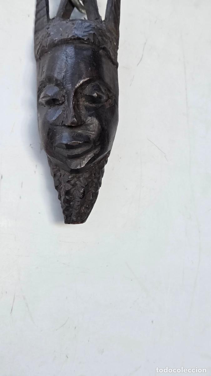 Vintage: mascara de arte africano - Foto 3