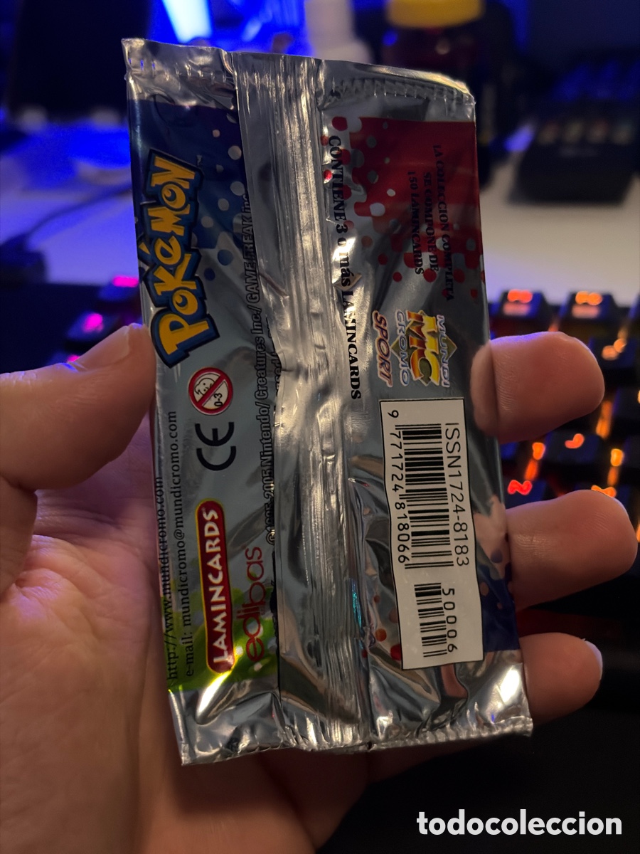 Vintage: Sobre de Pokemon lamincards sellado 2005 - Foto 4