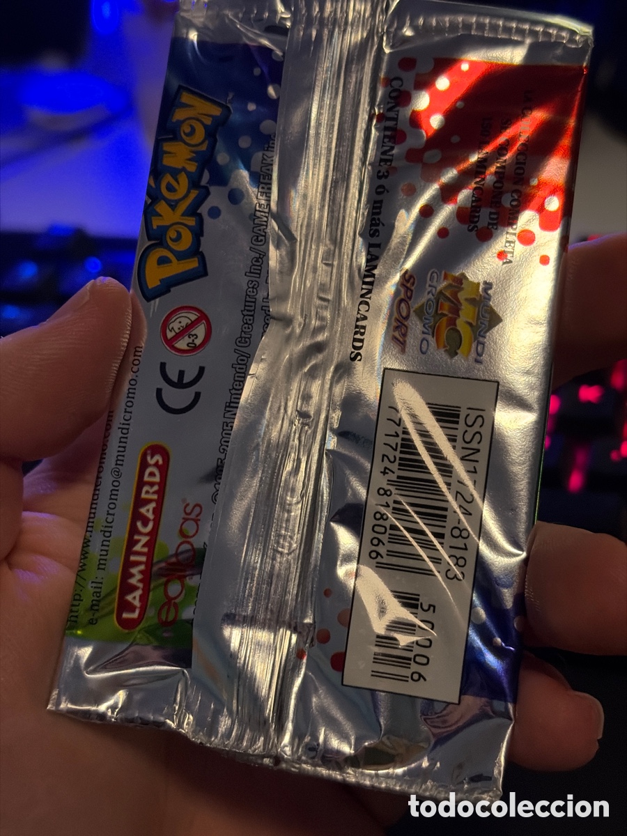Vintage: Sobre de Pokemon lamincards sellado 2005 - Foto 5