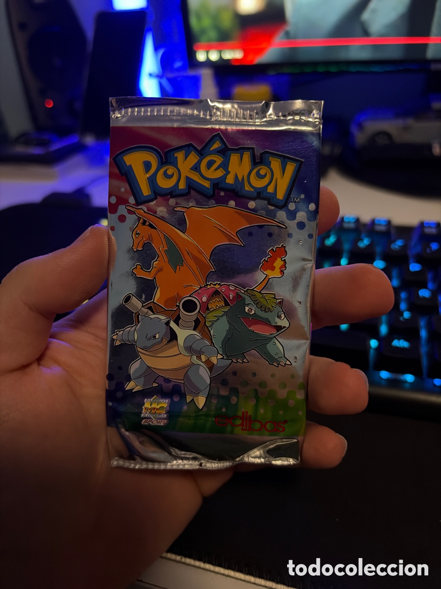 Vintage: Sobre de Pokemon lamincards sellado 2005