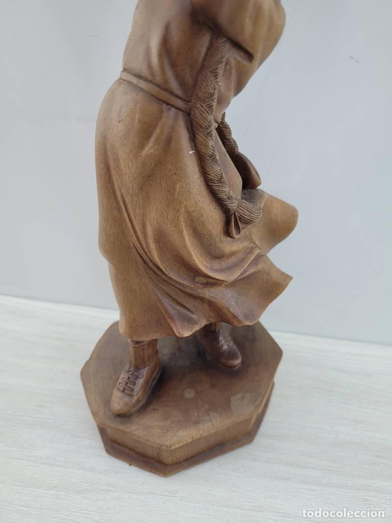 Vintage: FIGURA DE CAMPESINA ASI&Aacute;TICA - Foto 6