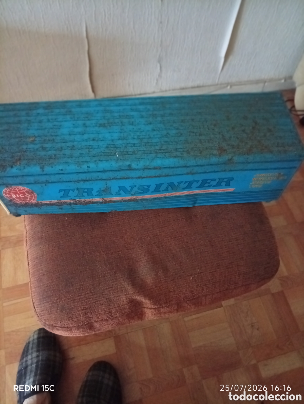 Vintage: Caja chapa Pegaso trans inter - Foto 3