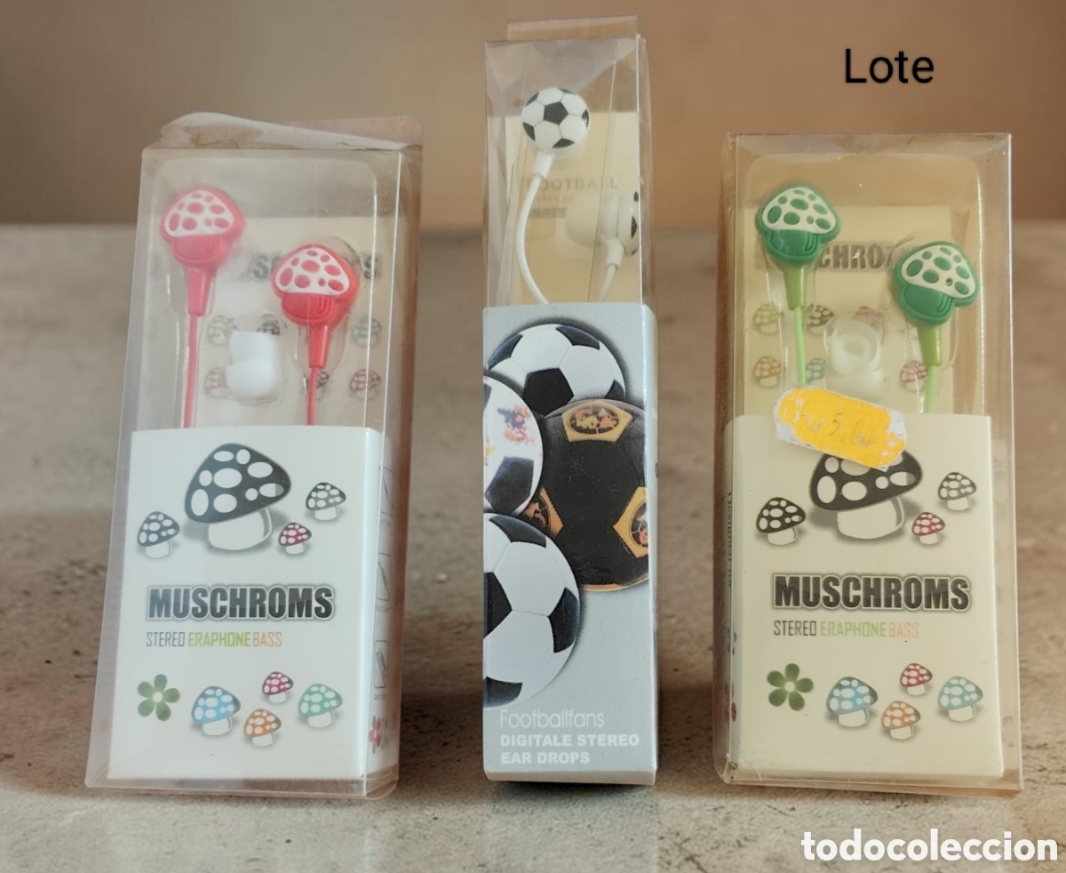 Vintage: :::: P36 - LOTE DE AURICULARES INFANTILES