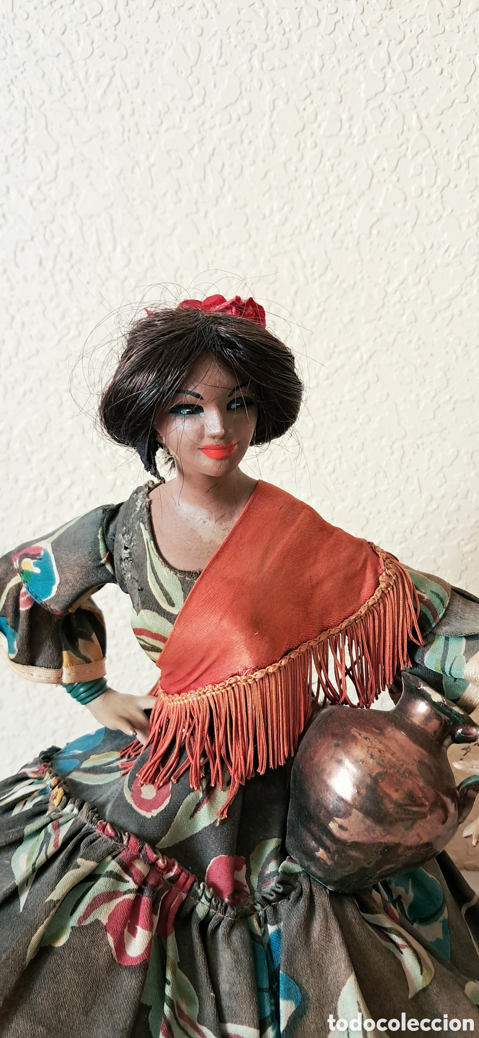Vintage: Mu&ntilde;eca aguadora - Mu&ntilde;ecas Mar&iacute;n - Foto 2