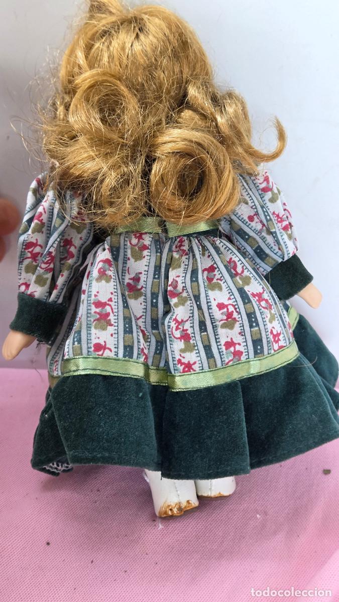 Vintage: mu&ntilde;eca de coleccion de porcelana - Foto 6