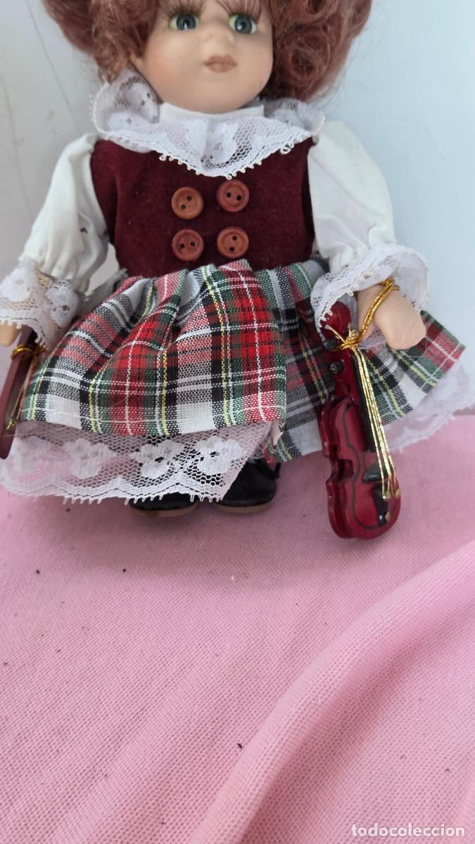 Vintage: mu&ntilde;eca de coleccion de porcelana - Foto 3