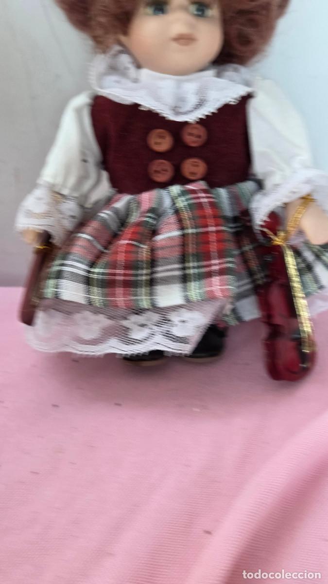 Vintage: mu&ntilde;eca de coleccion de porcelana - Foto 6