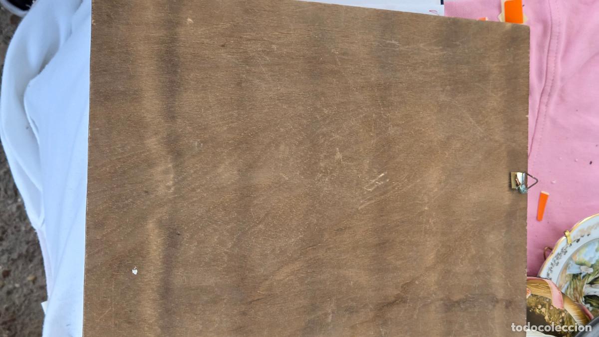 Vintage: cuadro de madera y cobre - Foto 7