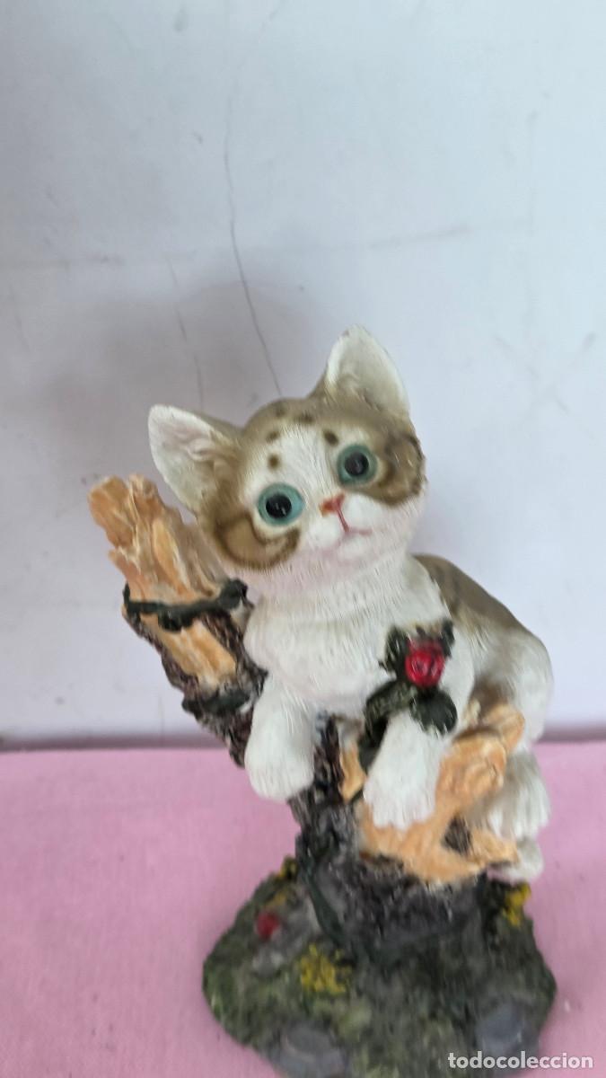 Vintage: figura decorativa gato - Foto 3
