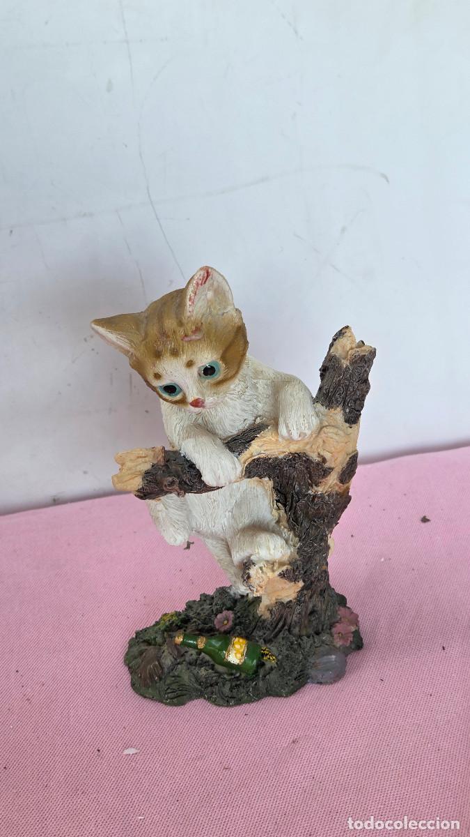 Vintage: figura decorativa gato