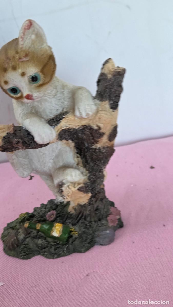 Vintage: figura decorativa gato - Foto 2