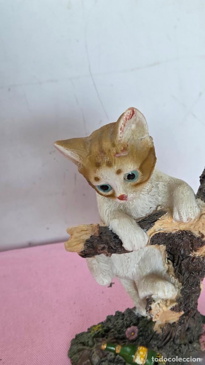 Vintage: figura decorativa gato - Foto 3