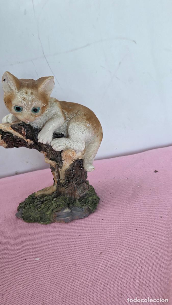 Vintage: figura decorativa gato - Foto 2