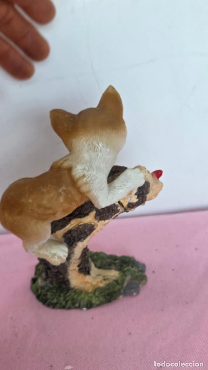 Vintage: figura decorativa gato - Foto 6