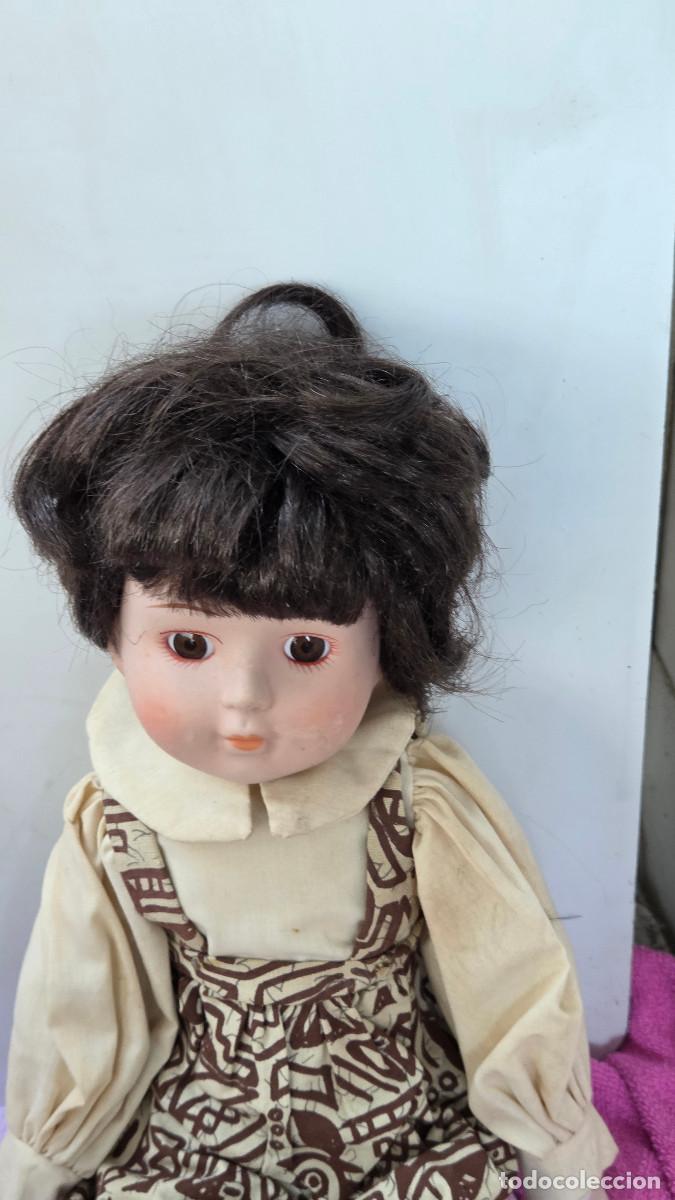 Vintage: mu&ntilde;eca de coleccion de porcelana - Foto 2