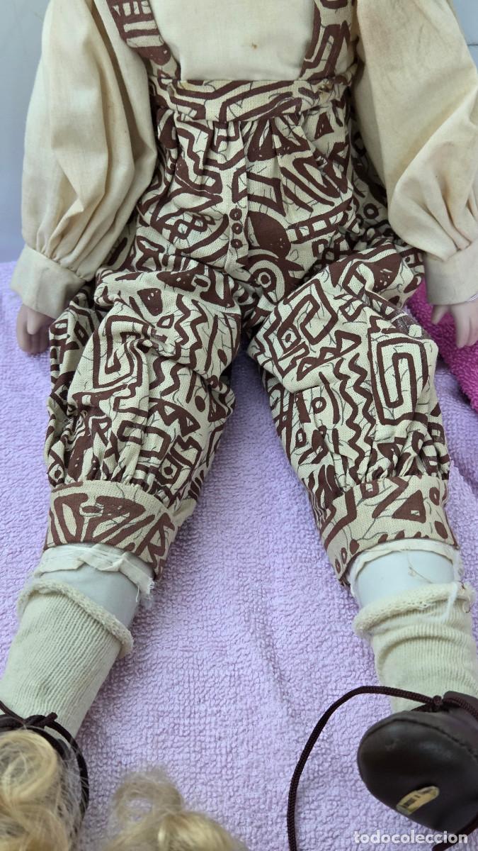 Vintage: mu&ntilde;eca de coleccion de porcelana - Foto 3
